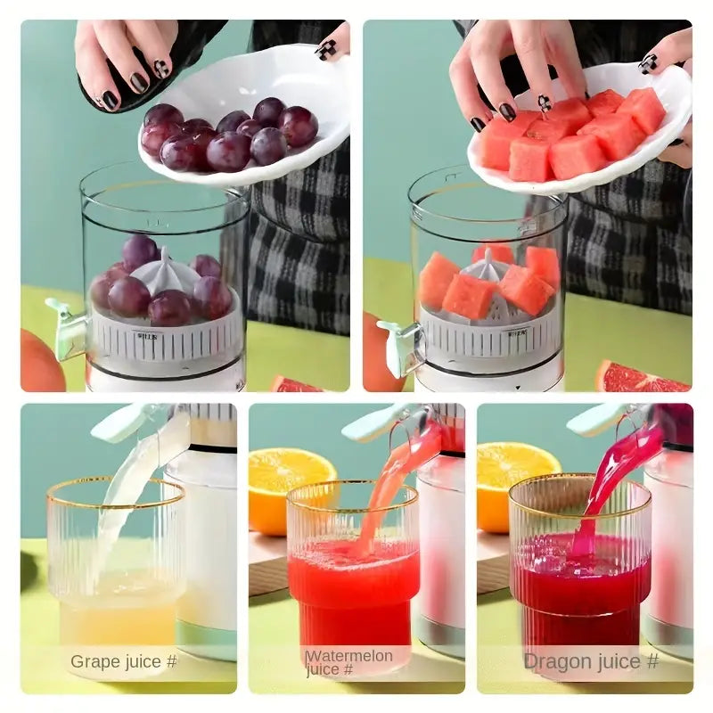 🍊⚡ Exprimidor Portátil "VitaJuice Go®" – Jugo Fresco Donde Vayas 🍹🔋