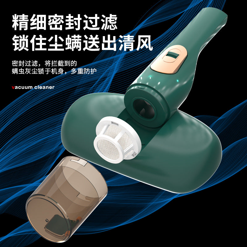 ✨ AcaroClean™ – Eliminador de Ácaros Inalámbrico con Luz UV-C 🛏️💨