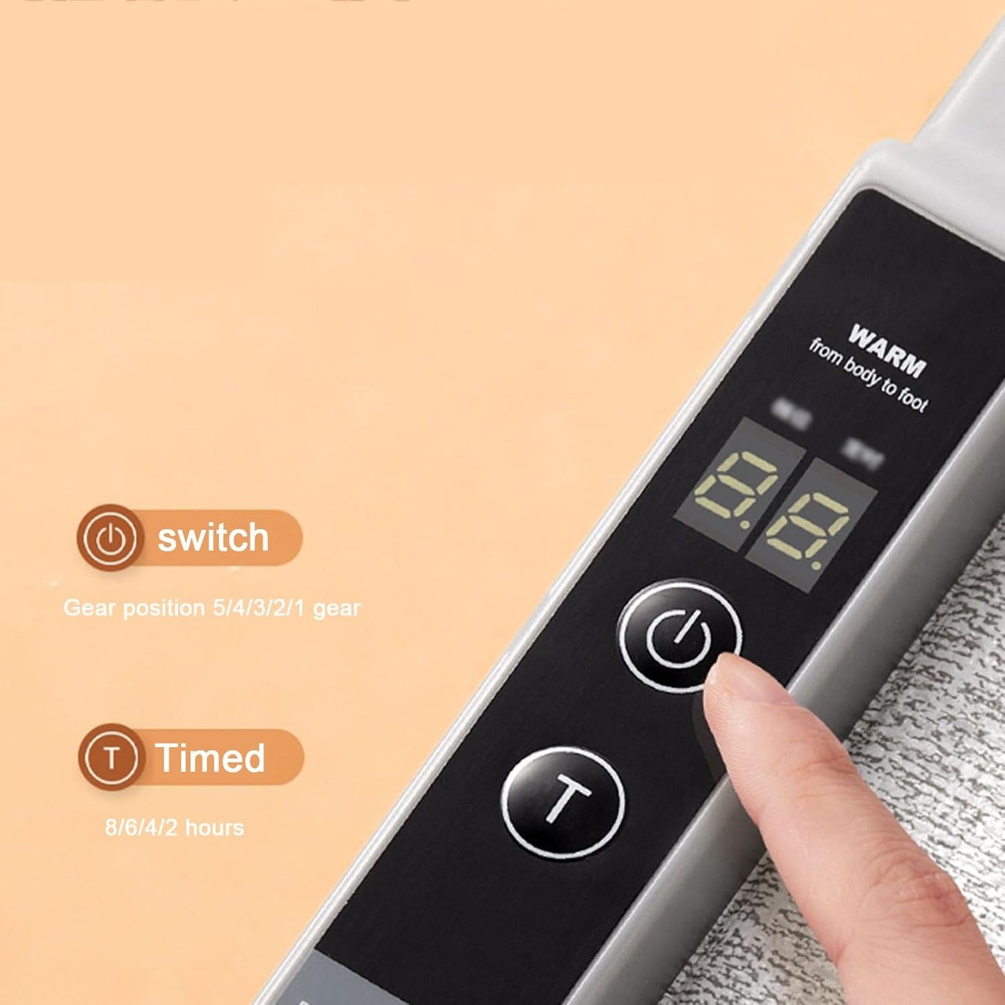 🧦🔥 WarmFeet™ – Calentador de Pies Eléctrico de Lujo